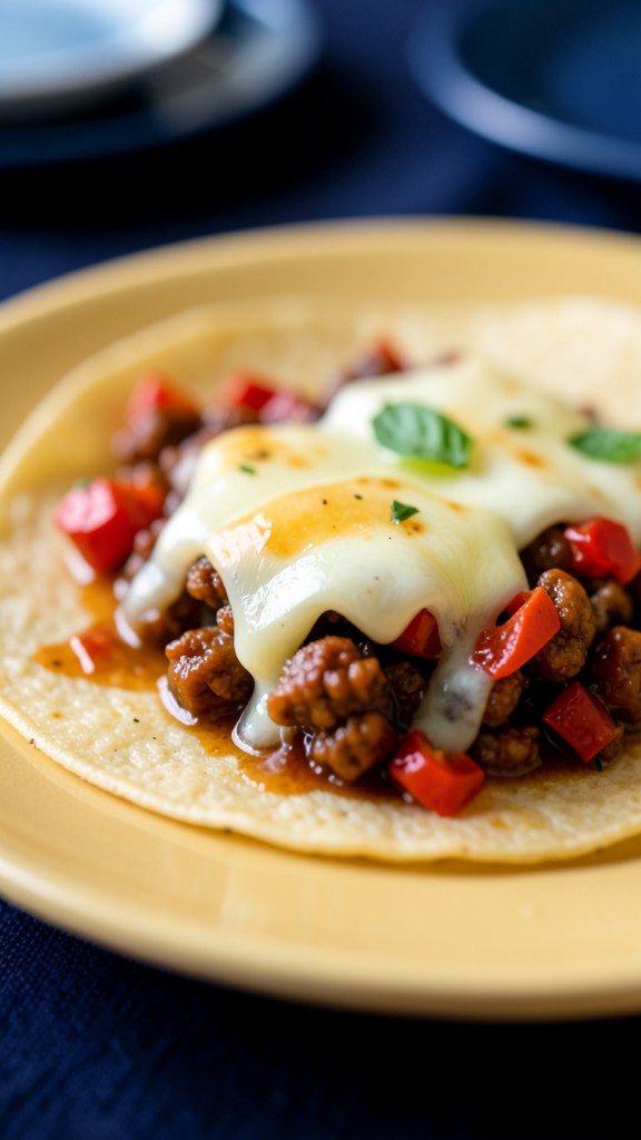 Calabrian Italian Sausage Crockpot Tacos, an easy crockpot dinner recipe